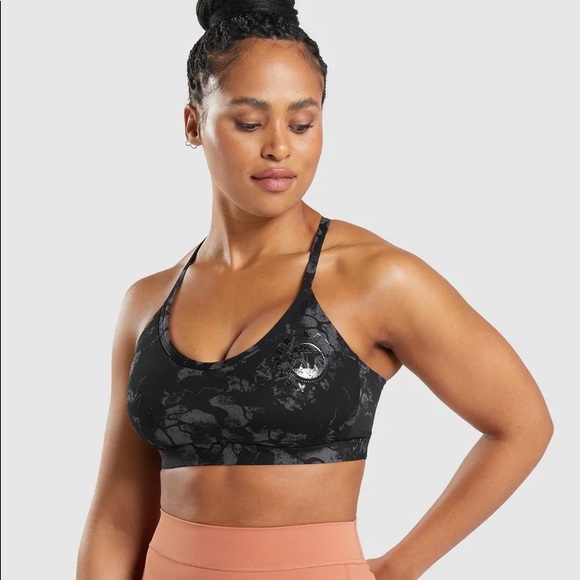 Gym shark x kkfit black camo workout set (leggings and bra) - Picture 4 of 4